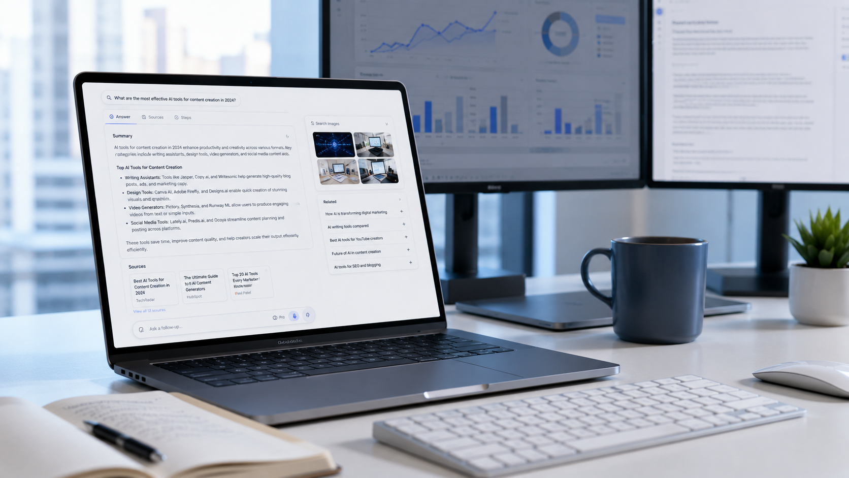 ChatGPT vs Gemini comparison showing two AI assistants side by side for writing, coding, and research.