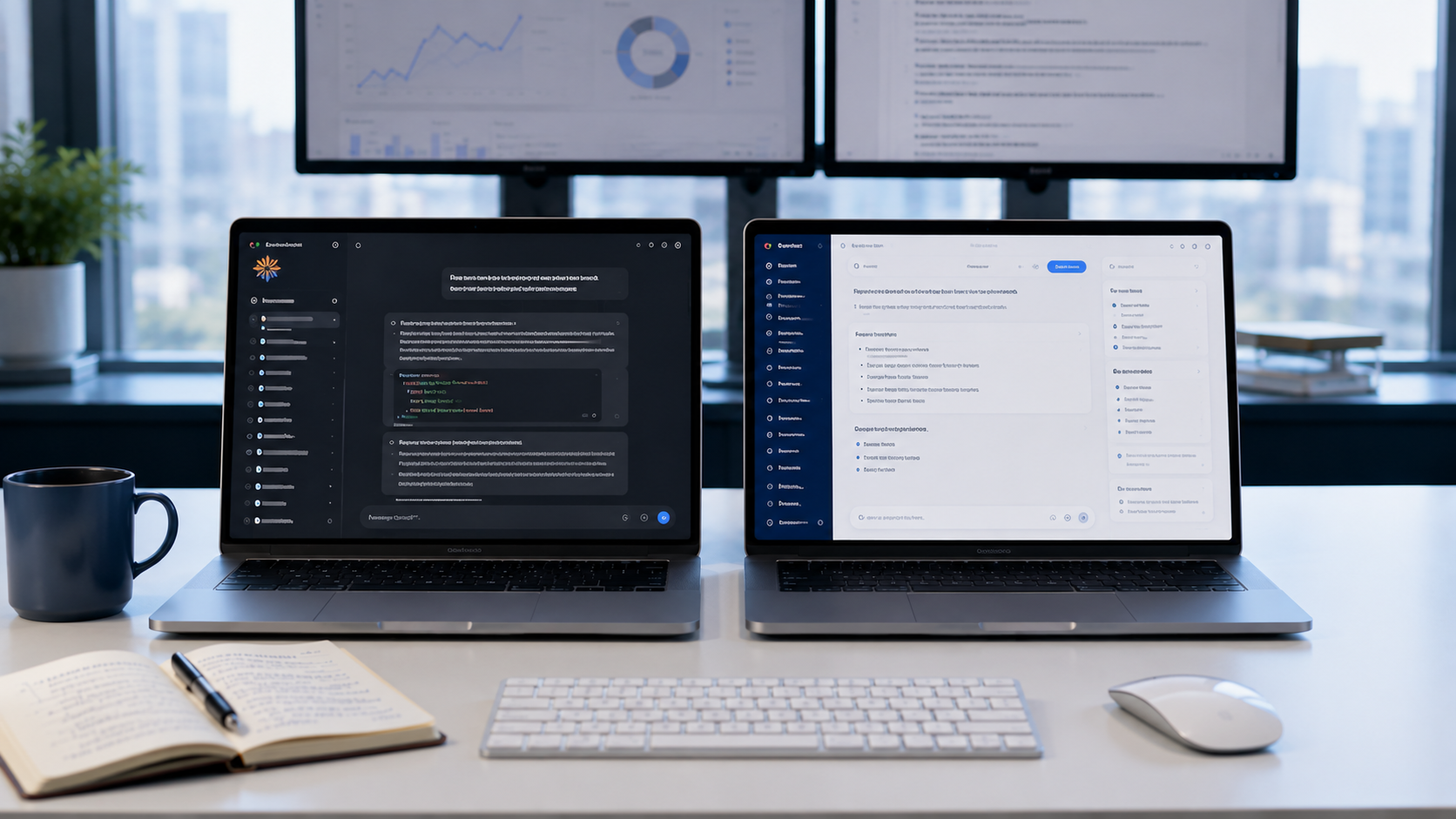 Claude vs Gemini (2026): Which AI Assistant Is Better? 1 Claude vs Gemini comparison showing two AI assistants side by side for writing, research, coding, and productivity.